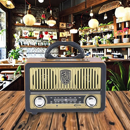 🎼 BOXĂ RETRO BLUETOOTH YG-112BT – AURIU, SUNET CLAR, DESIGN VINTAGE, ATMOSFERĂ UNICĂ BESTSELLS