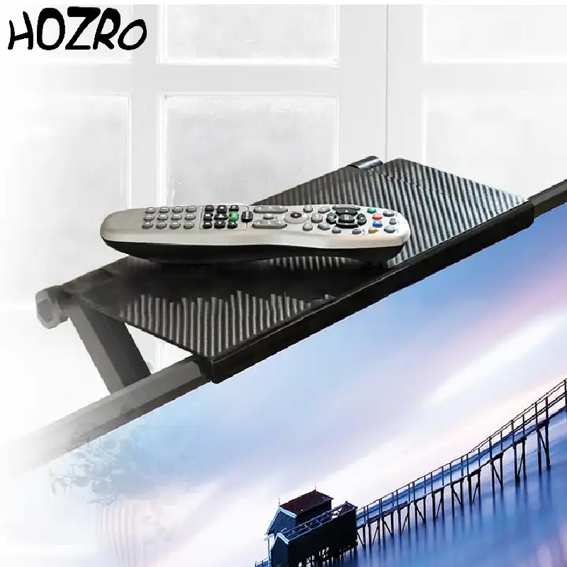 Suport Reglabil HOZRO, pentru Router și Televizor – Organizator Modern pentru Electronice, Compact și Rezistent HOZRO