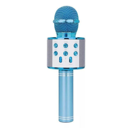Microfon Wireless pentru Karaoke cu Bluetooth, Blue – Distracția începe aici! 🎤 BESTSELLS