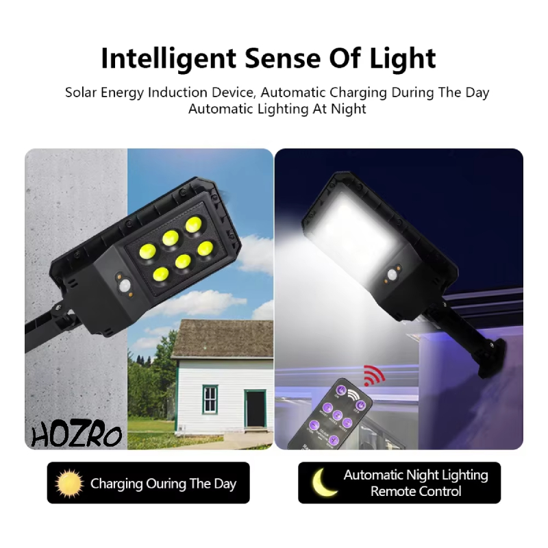 💡 Lampă Solară HOZRO, Model LL-690 – Iluminare Inteligentă, Eco și Eficientă pentru Grădina Ta! HOZRO
