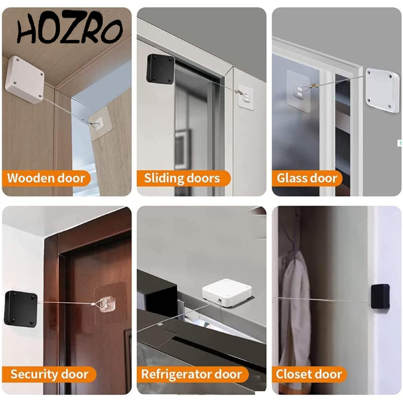 Închizător Automat HOZRO, pentru Uși – Sistem Hidraulic Silențios, Reglabil, Ideal pentru Uși de Interior și Exterior HOZRO