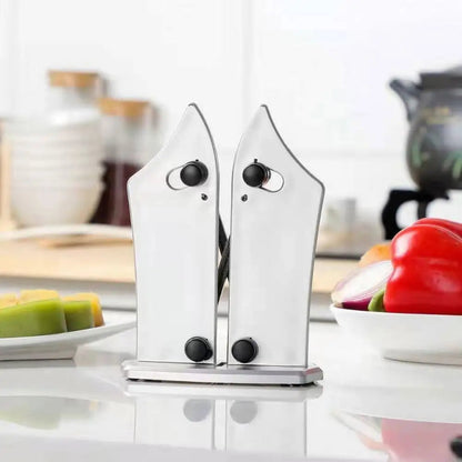 Ascuțitor Universal HOZRO, pentru Cuțite – Eficient, Ușor de Utilizat, Design Compact 12x5x16 cm pentru Lama Perfectă HOZRO