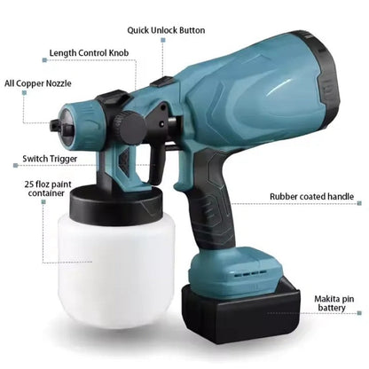 Pistol de Vopsit SPRAY GUN – Vopsire Eficientă și Profesională! 🎨🔫 BESTSELLS