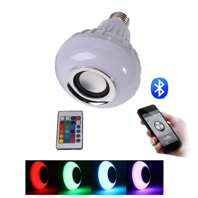 1+1 GRATIS 🎶💡 BEC INTELIGENT CU BOXĂ BLUETOOTH – Lumină și Sunet într-un Singur Dispozitiv! 💡 BESTSELLS