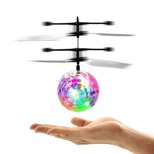 Jucărie HOZRO, Minge Elicopter – Zboară și Plutește Automat, Distractivă și Interactivă pentru Copii HOZRO