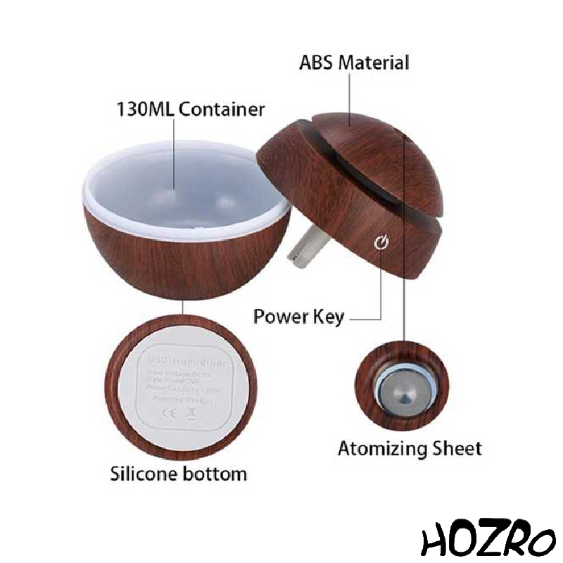 🌿 Aromaterapie HOZRO, Model098  – Difuzor Elegant pentru Relaxare, Meditație și Atmosferă Plăcută în Dormitor, Living sau Birou, cu Design Modern și Funcționare Silențioasă HOZRO