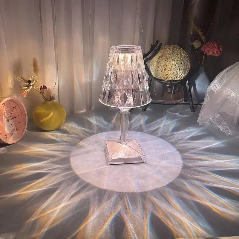 Lampa Ambientală Cristal LED – Eleganță, lumină și atmosferă într-un singur obiect BESTSELLS