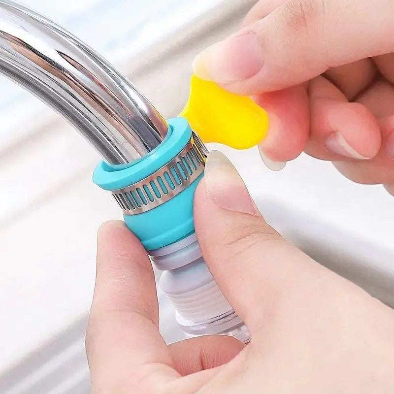 Filtru de apa pentru robinet, rotativ 360°, anti-crapare, compatibil doar cu robinete rotunde BESTSELLS