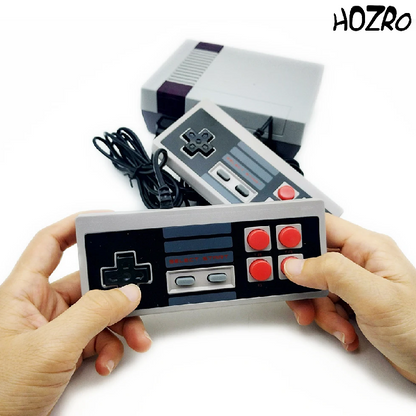Consola Gaming Retro HOZRO, Cu 620 Jocuri Clasice, 2 Controllere, 4 butoane, Multiplayer HOZRO