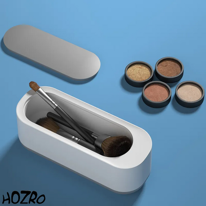 Aparat Automat HOZRO, de Curatare cu Ultrasunete pentru Ochelari de Soare, Ceasuri, Bijuterii si Pensule de Machiaj – Dispozitiv Multifunctional de Curatare Profesionala cu Tehnologie Avansata cu Ultrasunete pentru Ingrijire si Igienizare Completa HOZRO