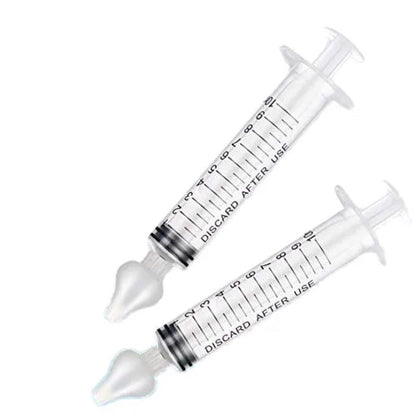 Set 2 buc Irigator Nazal tip Seringa pentru Spalarea Nasului, Curatare Sinusuri si Decongestie Nazala, pentru Bebelusi, Copii si Adulti, 10 ml BESTSELLS