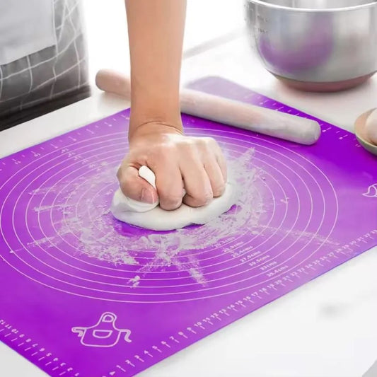 Covoraș de Silicon Premium HOZRO, pentru Frământat și Întins Aluat – Practic, Elegant și Ușor de Folosit! 🥖🍕