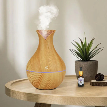 Umidificator Portabil cu Design din Lemn – Confort, Relaxare și Aer Proaspăt! 🌿💧 BESTSELLS