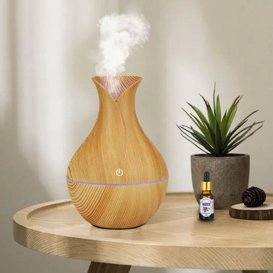 Umidificator Portabil cu Design din Lemn – Confort, Relaxare și Aer Proaspăt! 🌿💧 BESTSELLS