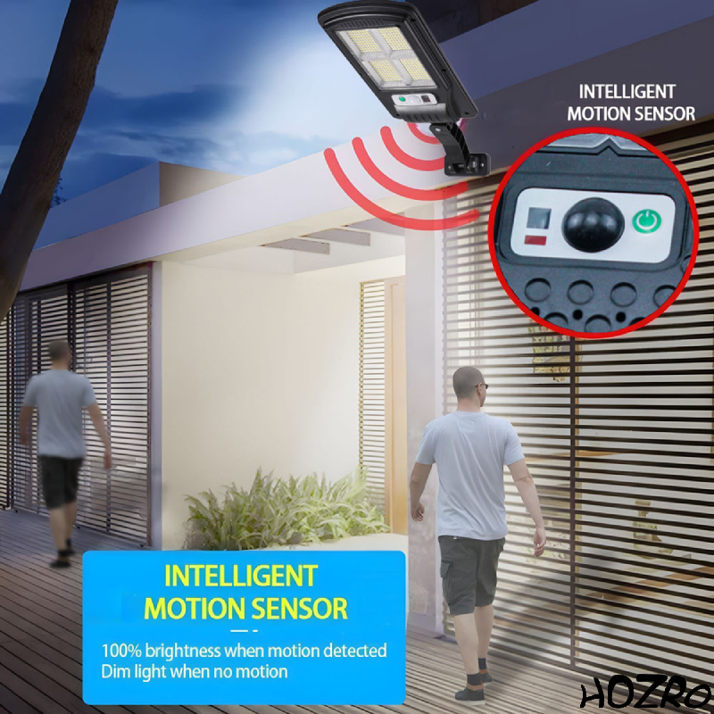 ☀️ Lampă Solară HOZRO, Model W755-8 – Iluminare Inteligentă și Eco pentru Exterior! HOZRO