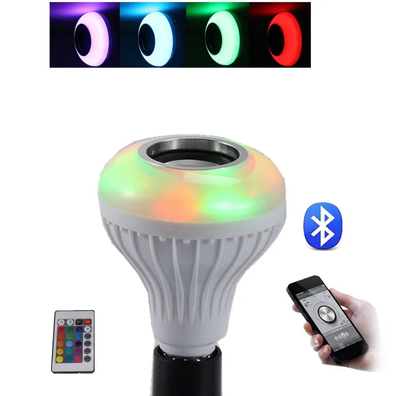 1+1 GRATIS 🎶💡 BEC INTELIGENT CU BOXĂ BLUETOOTH – Lumină și Sunet într-un Singur Dispozitiv! 💡 BESTSELLS