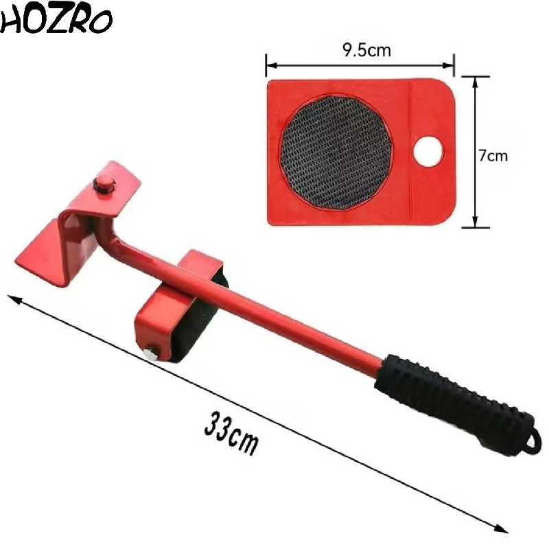 Cric Mobilă HOZRO, Suport Reglabil pentru Ridicarea și Mutarea Mobilei, Ideal pentru Mobilier Greu HOZRO