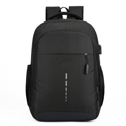 Rucsac Laptop HOZRO, 14 inch, Port USB, Poliester Rezistent, Compartiment Laptop, Călătorie, Școală sau Birou, Vișiniu HOZRO