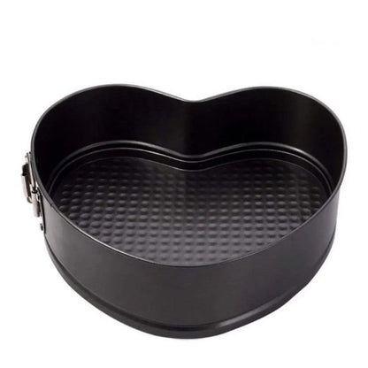 🎂 Set 3 Forme pentru Tort – Inimă, Cerc și Pătrat – Coacere Ușoară, Rezultate Delicioase! 🍰 BESTSELLS