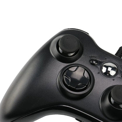🎮 Controller de Joc cu Fir – Negru – Compatibil Xbox 360 / PC BESTSELLS