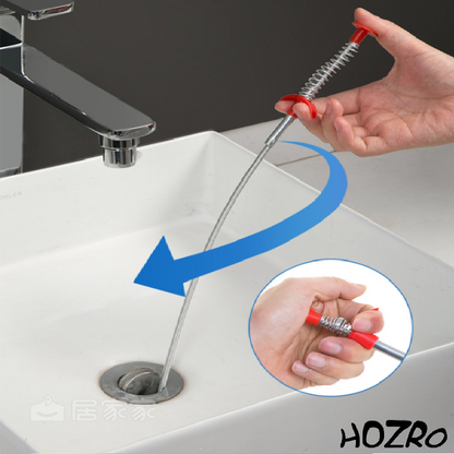 Clește Desfundat Profesional HOZRO, pentru Țevi și Chiuvete – Instrument Practic și Rezistent pentru Îndepărtarea Obstrucțiilor, Ușor de Utilizat în Baie și Bucătărie HOZRO