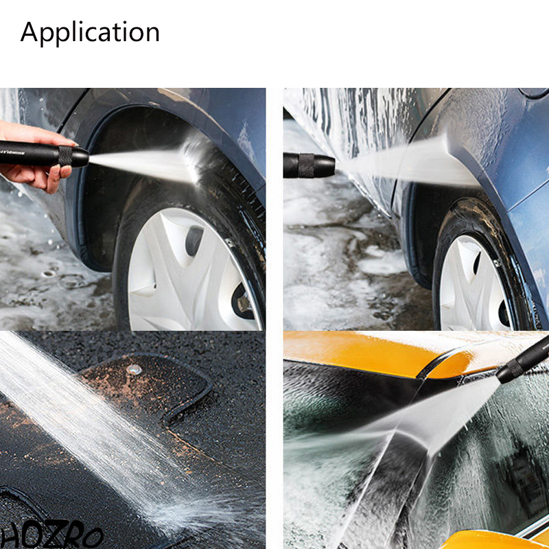 Cap Furtun Presiune HOZRO, Duș cu Jet Reglabil, Putere Mare de Curățare, Ideal pentru Grădină și Auto HOZRO