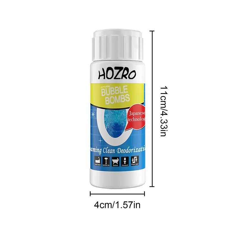 OFERTĂ 1+1 GRATIS – Soluții Granulare HOZRO, pentru Curățat Țevi și Instalații Sanitare – Bubble Bombs Japan 100g, Granule Active Eficiente Împotriva Depunerilor și Mirosurilor – Acționează Rapid, Ideal pentru Chiuvete, W.C., Sifoane și Canalizare HOZRO