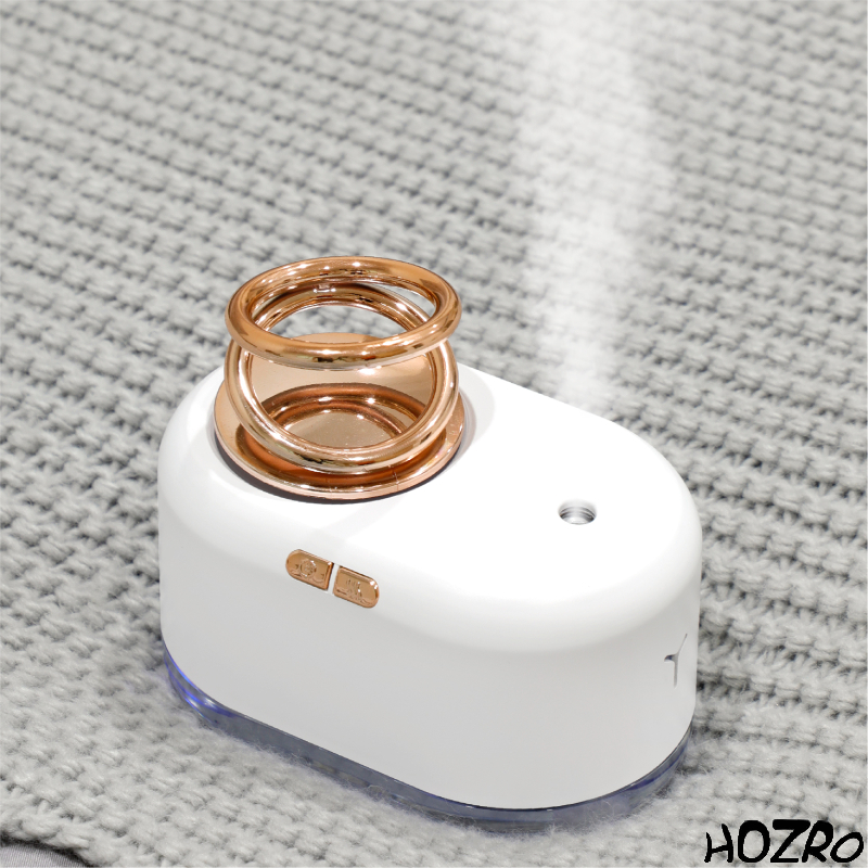 Difuzor Aromaterapie cu 2 Inele HOZRO, Design Elegant, Purificare Aer și Relaxare cu Uleiuri Esențiale HOZRO