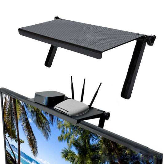 Suport Reglabil HOZRO, pentru Router și Televizor – Organizator Modern pentru Electronice, Compact și Rezistent HOZRO