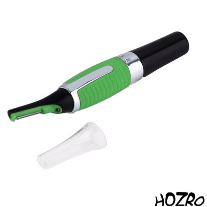 Trimmer Facial Verde HOZRO, Aparat de Ras și Conturare Rapidă, Ideal pentru Îngrijire Zilnică, Ușor de Transportat și Curățat HOZRO