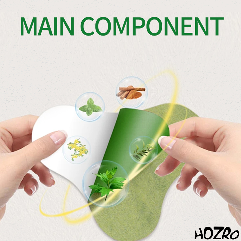 Plasturi terapeutici HOZRO, pentru gât, spate și articulații – Patch-uri pentru durerile cervicale, musculare și articulare, ajută la reducerea inflamației și relaxarea mușchilor HOZRO