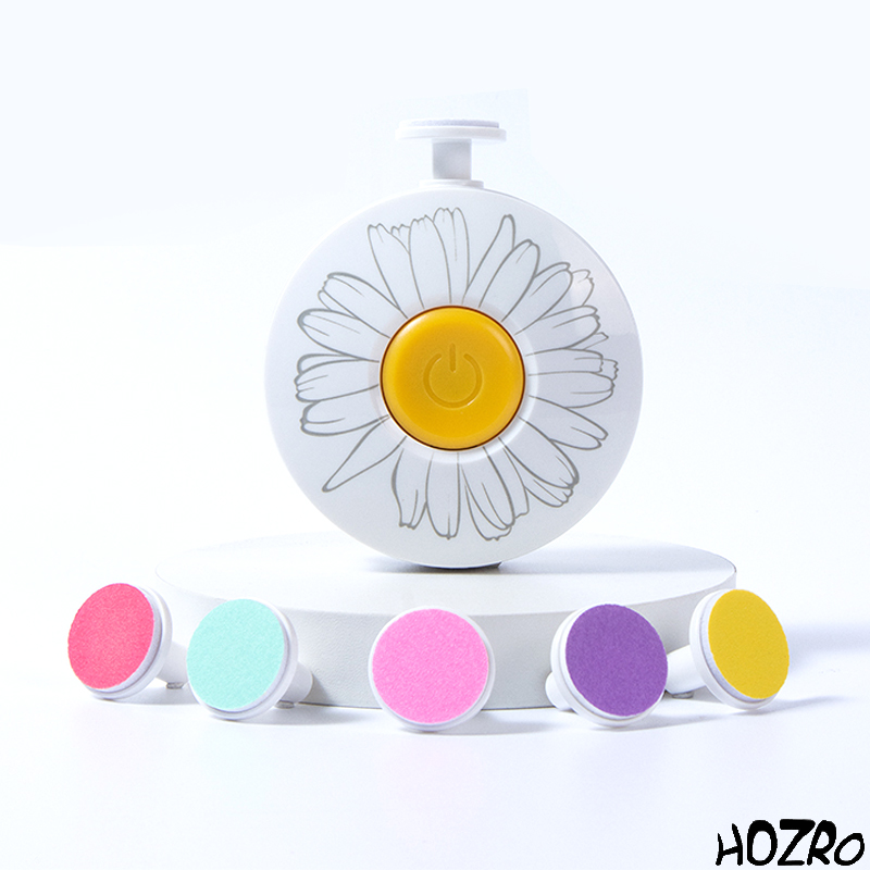 Set Profesional Electric HOZRO, pentru Tăierea și Polizarea Unghiilor, Dispozitiv Portabil de Manichiură și Pedichiură, Pile și Trimmer pentru Bebe și Adulți, Ideal pentru Îngrijire Delicată și Sigură HOZRO