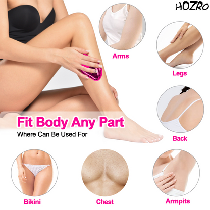 Epilator Cristal HOZRO, Dispozitiv Compact pentru Îndepărtarea Părului, Culoare Aleatorie, Ușor și Portabil HOZRO