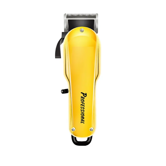 Masina de Tuns Profesionala HOZRO, 15W, Utilizare Fara Fir, Baterie 2000mAh, 4 Capete Interschimbabile, Timp de Operare 60 Minute, Auriu HOZRO