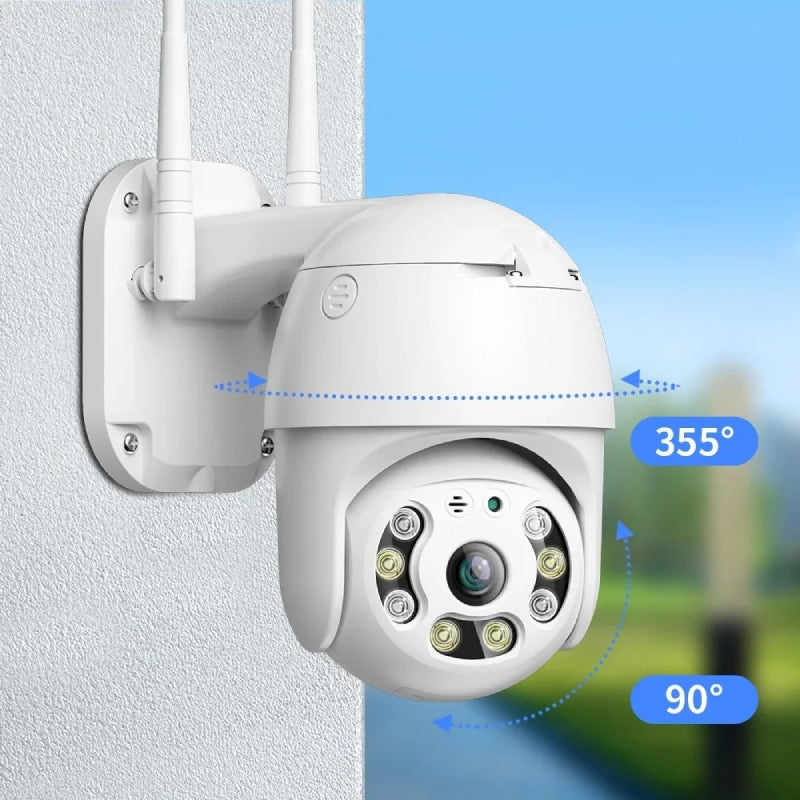Cameră Supraveghere HOZRO, WiFi Smart Camera – Monitorizare Video HD, Detectare Mișcare și Control de la Distanță prin Smartphone HOZRO
