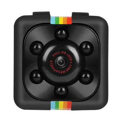 Camera mini spion HOZRO, FULL HD SQ11 cu detectare a mișcării, dimensiuni 23x23x22 mm, Negru - Compactă și Discretă pentru Supraveghere de Înaltă Calitate HOZRO