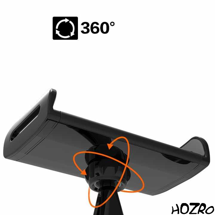 Suport Auto Universal HOZRO, pentru Telefon – Prindere pe Tetiere, Clip din Plastic Ușor, Reglabil și Stabil, Ideal pentru Pasagerii din Spate HOZRO