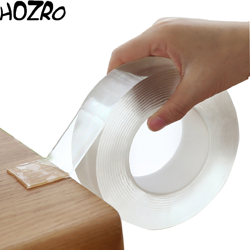 Bandă Dublu Adezivă HOZRO, 3M, Fixare Puternică și Durabilă, Rezistentă la Umiditate și Temperatură, Ideală pentru Mobilă, Decorațiuni, Proiecte DIY, Birou sau Uz Casnic HOZRO
