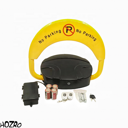 Dispozitiv Electronic Automat HOZRO, de Blocare a Locului de Parcare cu Telecomandă, Rezistent la Intemperii, cu Sistem de Ridicare/ Coborâre Electrică, Ideal pentru Protejarea Locurilor de Parcare Rezervate în Zone Rezidențiale sau Comerciale HOZRO