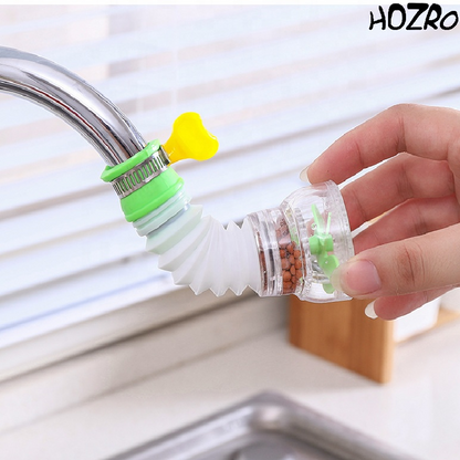 Extensie Universala HOZRO, pentru Robinet Chiuveta, Racord Flexibil 360°, Lungime 8-11cm, Usor de Utilizat si Reglat, Culoare Random HOZRO