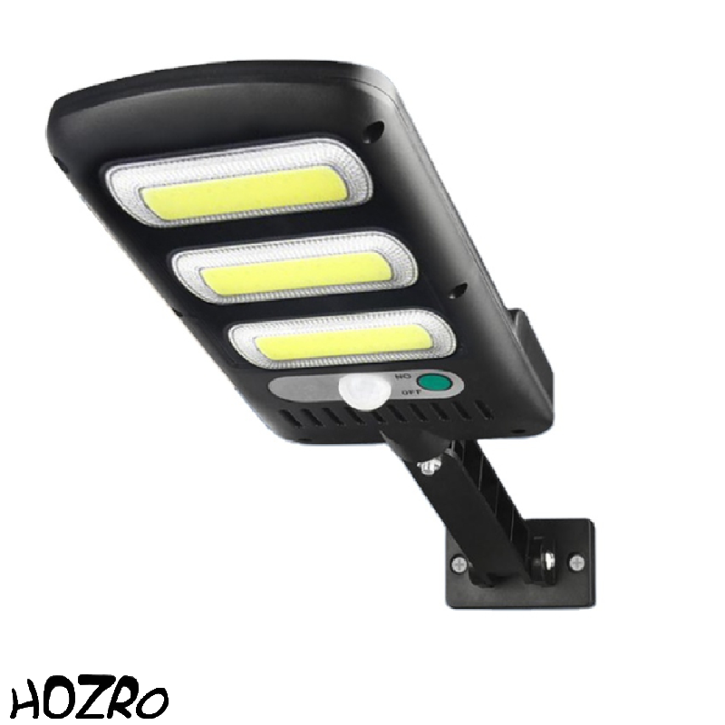 Lampă Solară LED JY-60 cu Panou Solar Eficient, Putere Mare de Iluminare, Senzor de Mișcare și Telecomandă – Rezistentă la Apă, Ideală pentru Curte, Grădină, Terasă și Exterior HOZRO