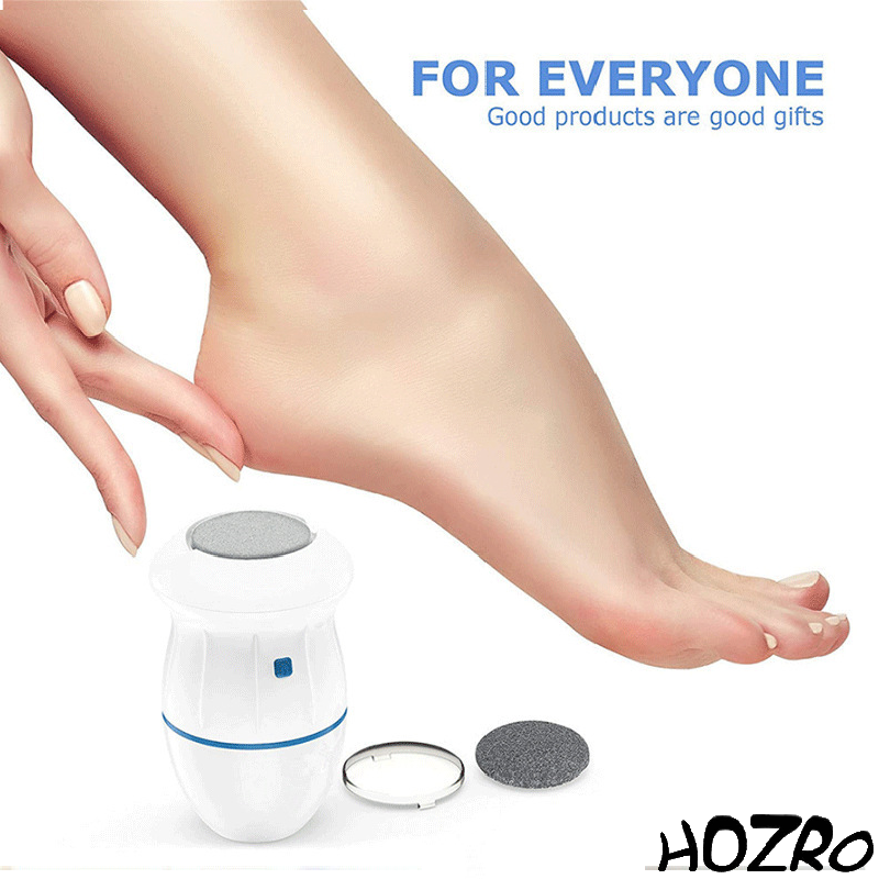 Aparat Electric HOZRO, Pedi Spin pentru Îngrijirea Picioarelor – Dispozitiv Portabil pentru Îndepărtarea Pielii Uscate, Călcâielor Crăpate și Bătăturilor, cu Capete Interschimbabile HOZRO