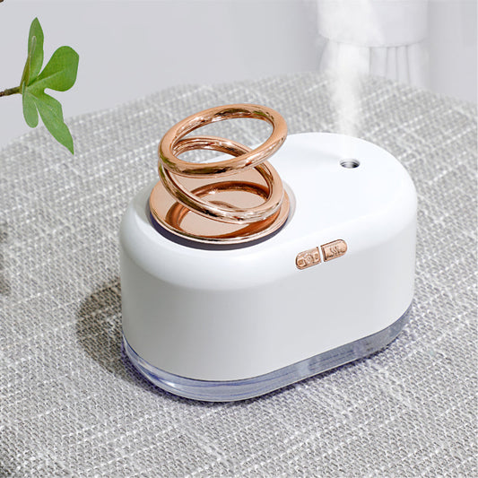 Difuzor Aromaterapie cu 2 Inele HOZRO, Design Elegant, Purificare Aer și Relaxare cu Uleiuri Esențiale HOZRO