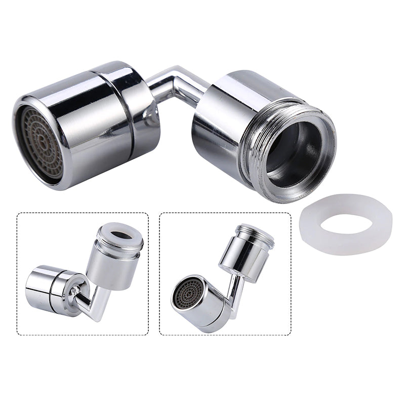 🚰 Aerator pentru Robinet Hozro– Braț Rotativ 360°, 2 Moduri de Jet, Finisaj Mat din Alamă Premium HOZRO