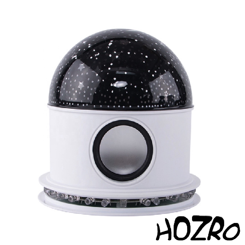 Lampă HOZRO, Star Master cu Boxă Bluetooth – Proiector de Stele și Galaxii, Iluminare LED Multicoloră, Muzică și Ambianță Relaxantă HOZRO