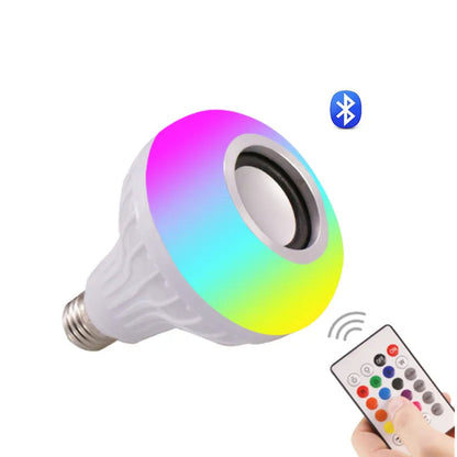 1+1 GRATIS 🎶💡 BEC INTELIGENT CU BOXĂ BLUETOOTH – Lumină și Sunet într-un Singur Dispozitiv! 💡 BESTSELLS