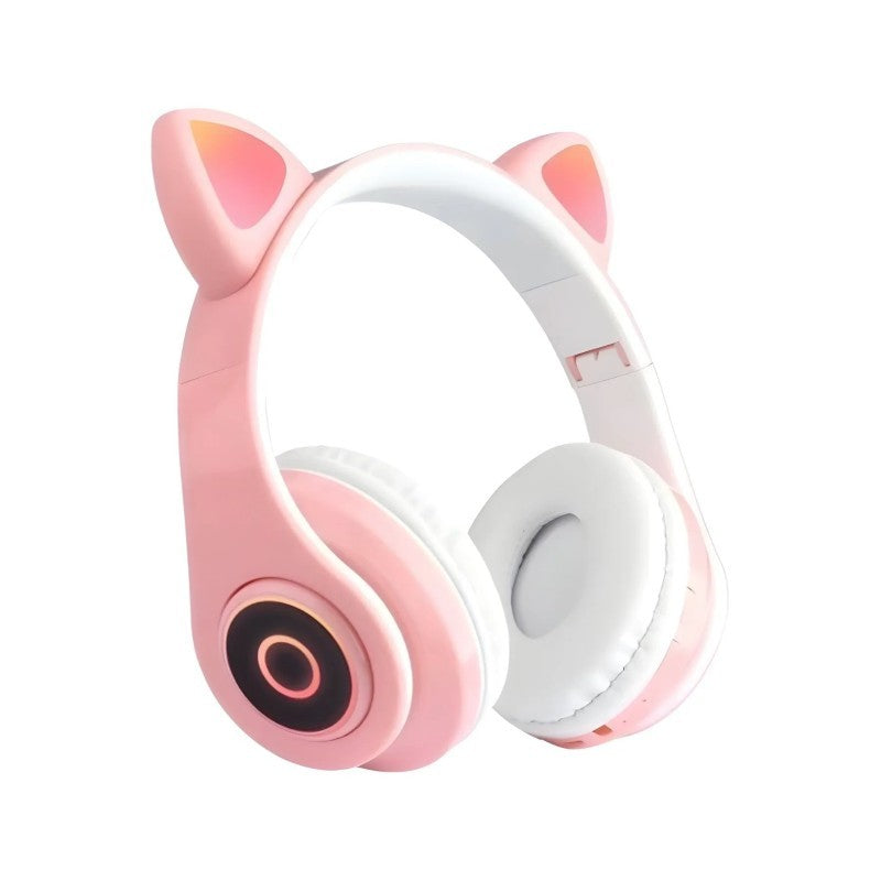 🎧 Căști Wireless Model Pisică B39 – Sunet HiFi, Iluminare RGB și Stil Unic! 🐱 BESTSELLS