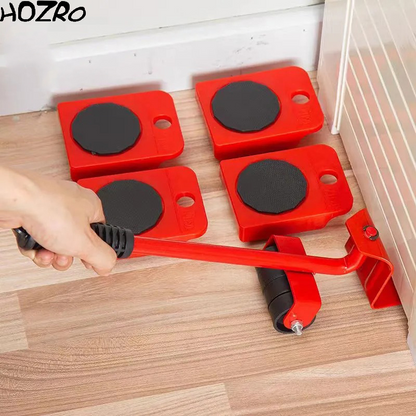 Cric Mobilă HOZRO, Suport Reglabil pentru Ridicarea și Mutarea Mobilei, Ideal pentru Mobilier Greu HOZRO