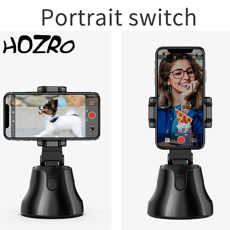 Suport HOZRO, Pentru Telefon  – Suport 360° Reglabil și Rotativ pentru Mobil, Ideal pentru Mașină, Birou sau Acasă HOZRO