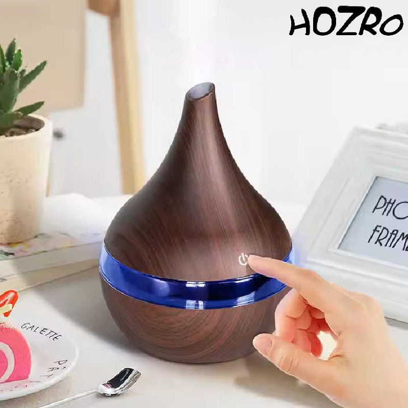 Difuzor Aromaterapie HOZRO, Model 041 Maro – Umidificator și Difuzor de Arome cu LED, Design Elegant pentru Relaxare și Aromaterapie HOZRO